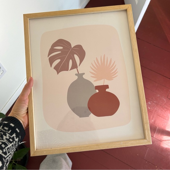 Framed Plant Art Print - Picture 4 of 5